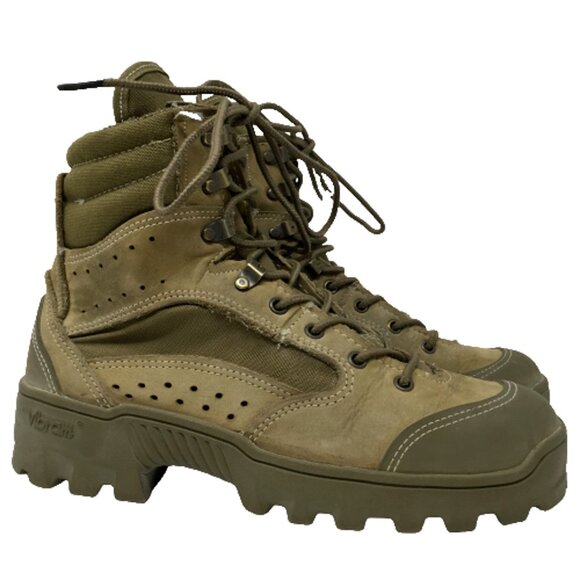BATES Hot Weather Combat Hiker Boots 9" US Military 7.0 WIDE E03612B NEW - Picture 8 of 9